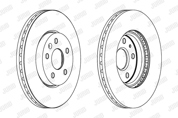 562462JC JURID Тормозной диск (фото 1)