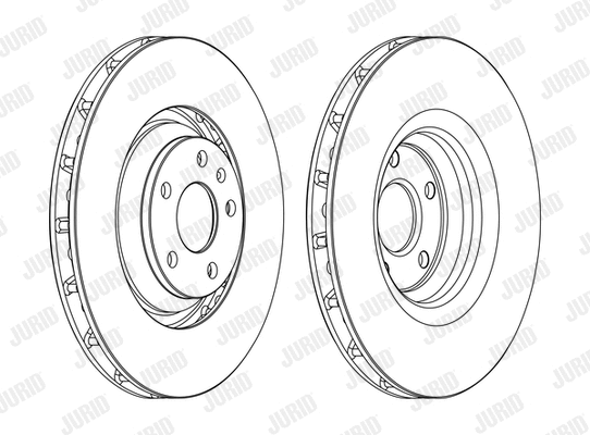 562508JC-1 JURID Тормозной диск (фото 1)