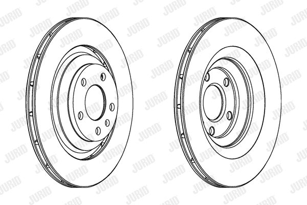 562512JC JURID Тормозной диск (фото 1)