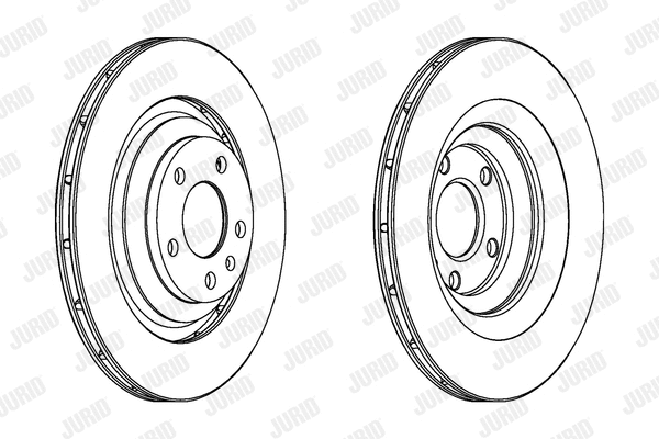 562512JC-1 JURID Тормозной диск (фото 1)