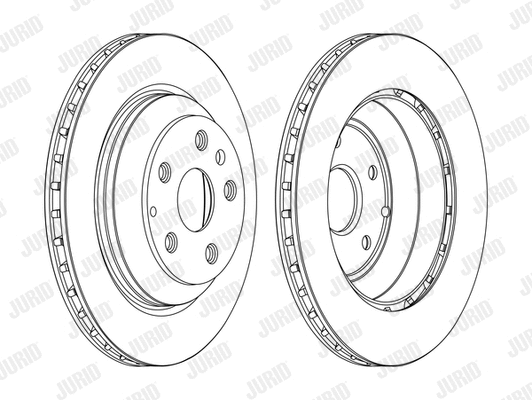 562513JC-1 JURID Тормозной диск (фото 1)