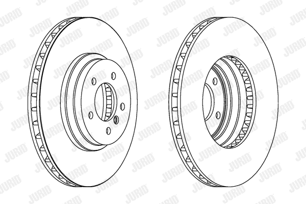 562519JC JURID Тормозной диск (фото 1)