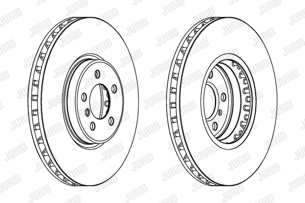 562522JC JURID Тормозной диск (фото 1)