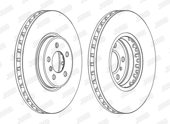 562522JC-1 JURID Тормозной диск (фото 1)