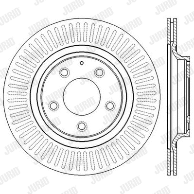 562563JC JURID Тормозной диск (фото 4)