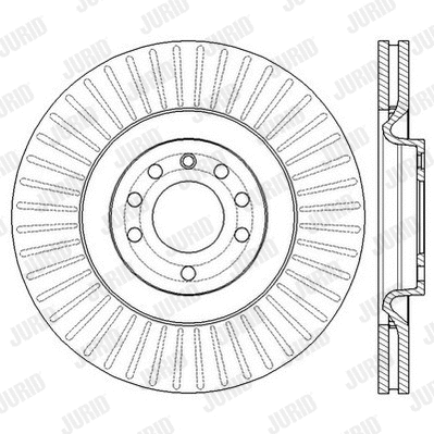 562579JC JURID Тормозной диск (фото 2)
