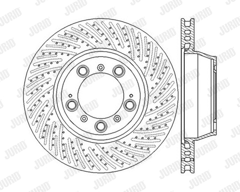 562587JC-1 JURID Тормозной диск (фото 1)