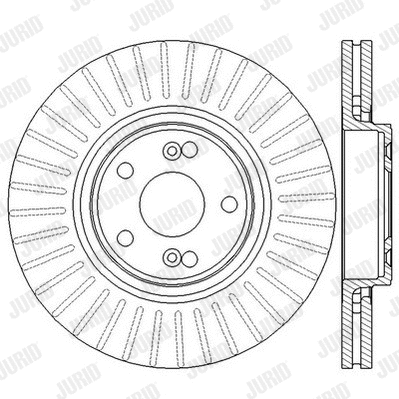 562593JC JURID Тормозной диск (фото 3)
