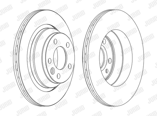 562603JC-1 JURID Тормозной диск (фото 1)