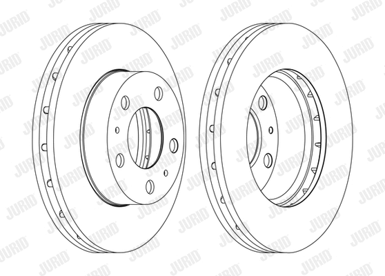 562630JC-1 JURID Тормозной диск (фото 1)