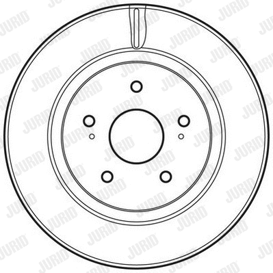 562632JC JURID Тормозной диск (фото 1)