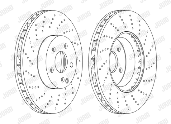 562634JC JURID Тормозной диск (фото 1)