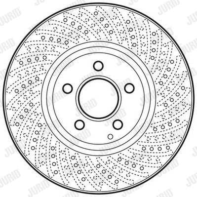 562634JC JURID Тормозной диск (фото 3)
