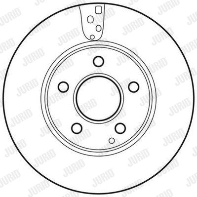 562637JC JURID Тормозной диск (фото 2)