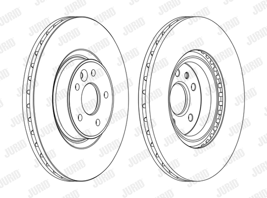 562652JC JURID Тормозной диск (фото 1)