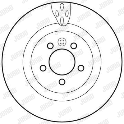 562654JC JURID Тормозной диск (фото 3)