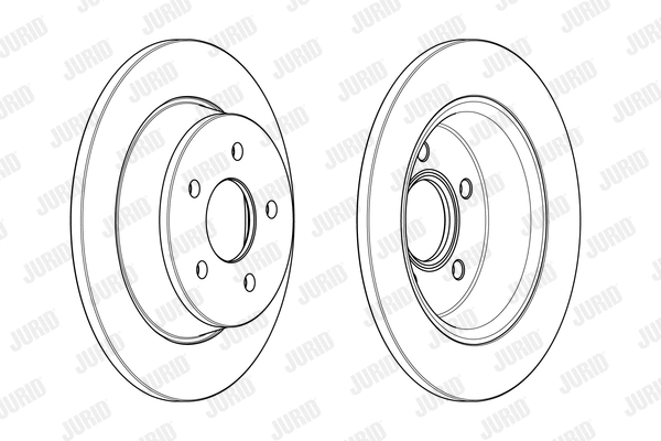 562655JC-1 JURID Тормозной диск (фото 1)