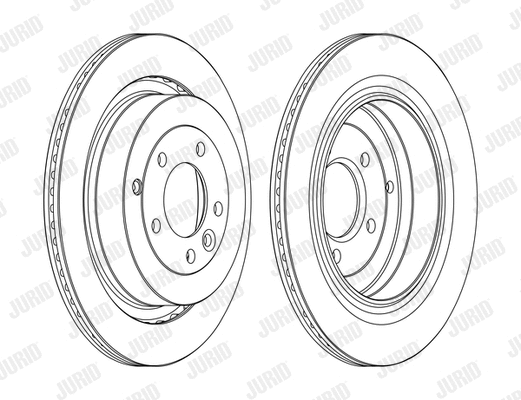 562657JC-1 JURID Тормозной диск (фото 1)
