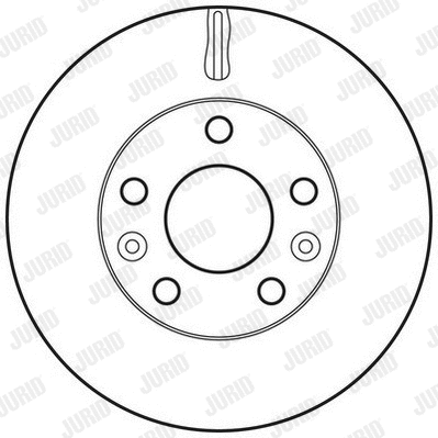 562658JC JURID Тормозной диск (фото 2)