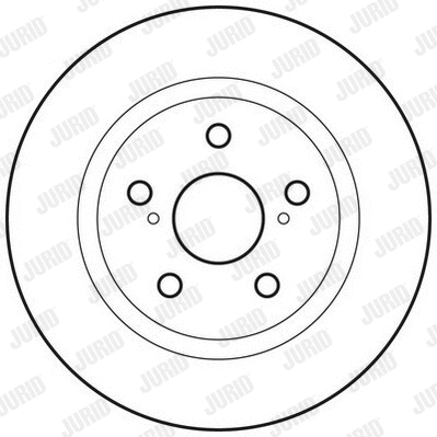 562659JC-1 JURID Тормозной диск (фото 1)