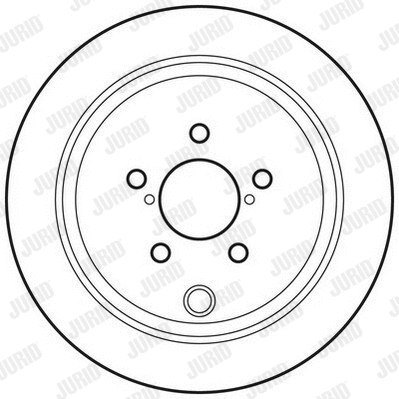 562660JC-1 JURID Тормозной диск (фото 1)