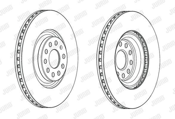 562663JC JURID Тормозной диск (фото 1)