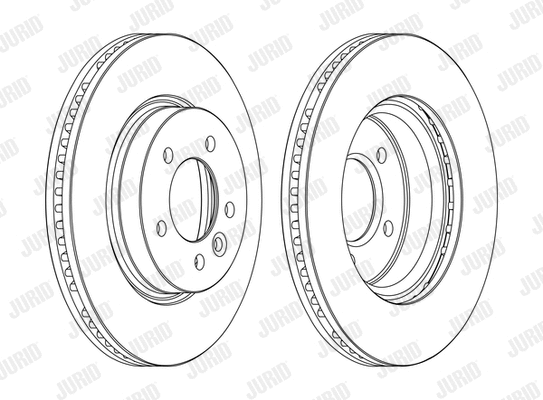 562666JC-1 JURID Тормозной диск (фото 1)