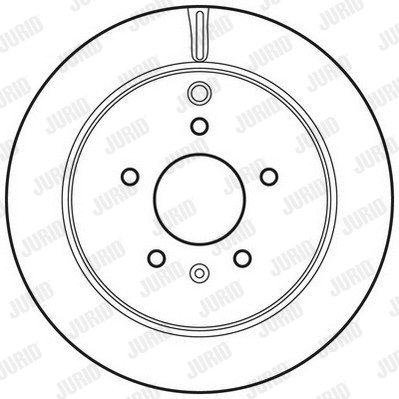 562670JC JURID Тормозной диск (фото 2)