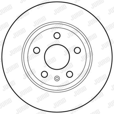 562676JC-1 JURID Тормозной диск (фото 1)