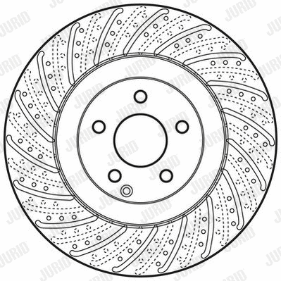 562678JC JURID Тормозной диск (фото 2)