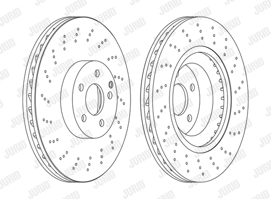 562678JC-1 JURID Тормозной диск (фото 1)