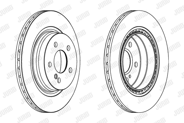 562680JC JURID Тормозной диск (фото 1)
