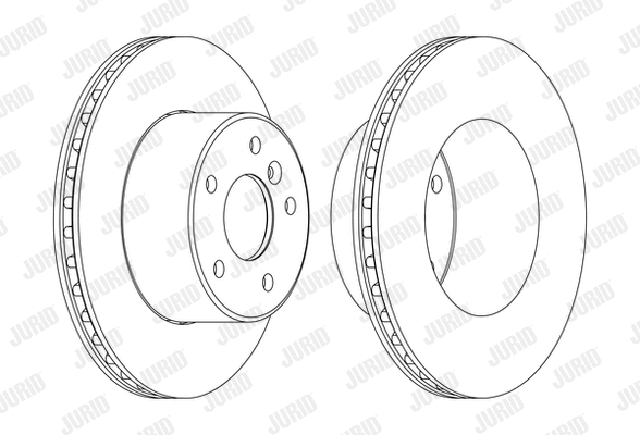 562685JC JURID Тормозной диск (фото 1)