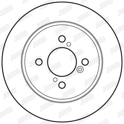 562698JC-1 JURID Тормозной диск (фото 1)