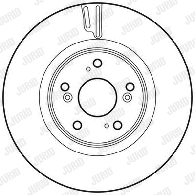 562703JC JURID Тормозной диск (фото 3)