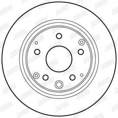 562710JC-1 JURID Тормозной диск (фото 1)