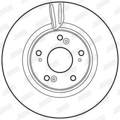 562725JC JURID Тормозной диск (фото 2)