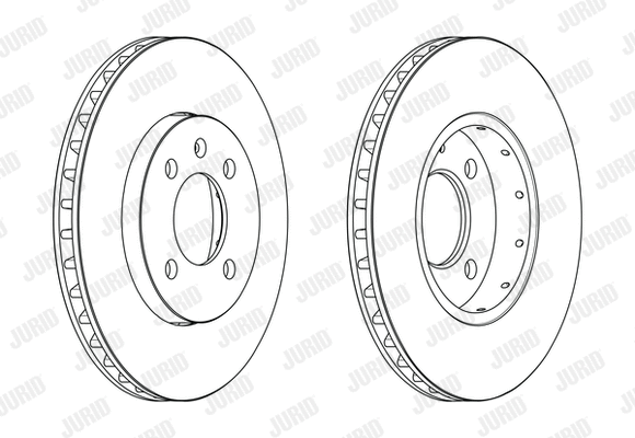 562727JC JURID Тормозной диск (фото 2)