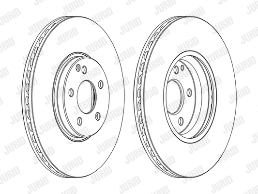 562728JC JURID Тормозной диск (фото 1)