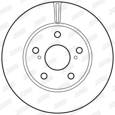 562736JC JURID Тормозной диск (фото 2)