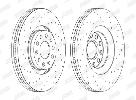 562750JC JURID Тормозной диск (фото 1)