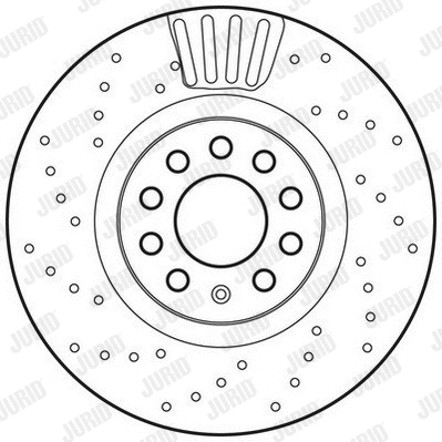 562750JC JURID Тормозной диск (фото 3)