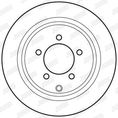 562756JC-1 JURID Тормозной диск (фото 1)