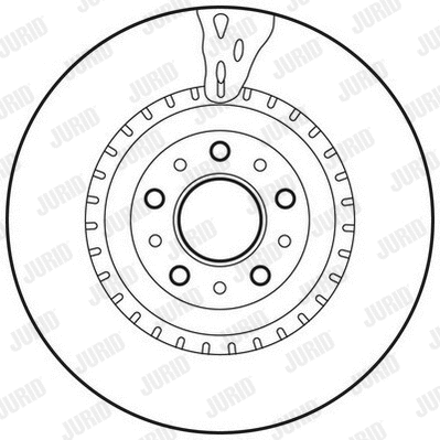 562760JC-1 JURID Тормозной диск (фото 1)