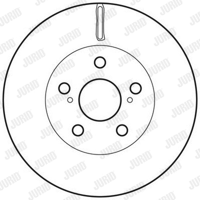 562766JC JURID Тормозной диск (фото 2)