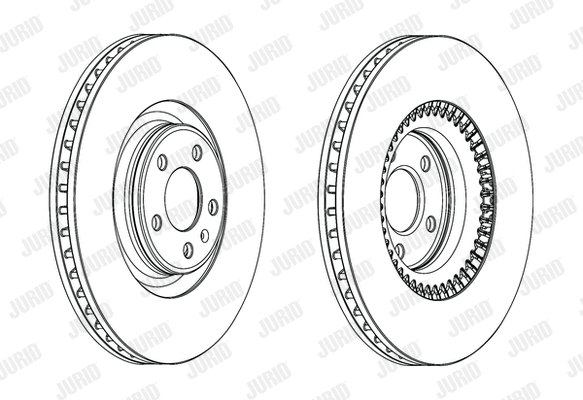 562771JC JURID Тормозной диск (фото 1)