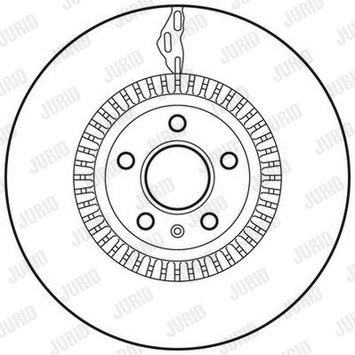 562771JC JURID Тормозной диск (фото 2)