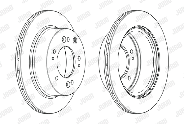 562773JC-1 JURID Тормозной диск (фото 2)