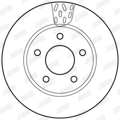 562784JC JURID Тормозной диск (фото 1)
