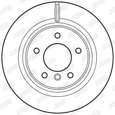 562786JC-1 JURID Тормозной диск (фото 1)
